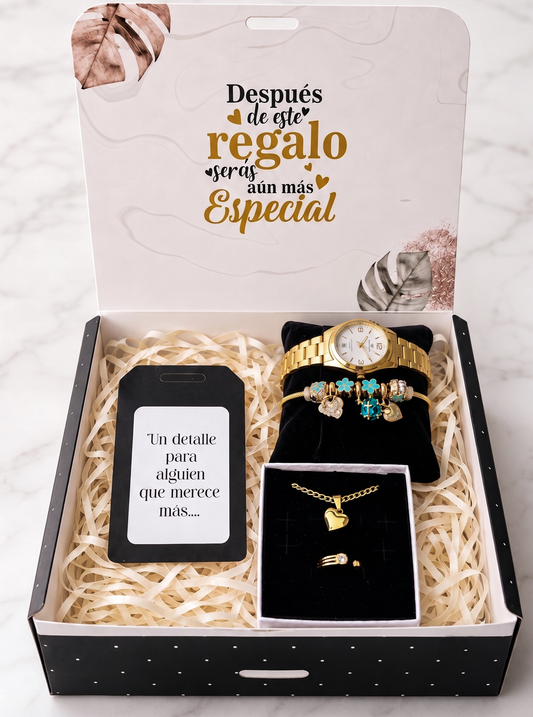 Kit Corazón Dorado 4 en 1