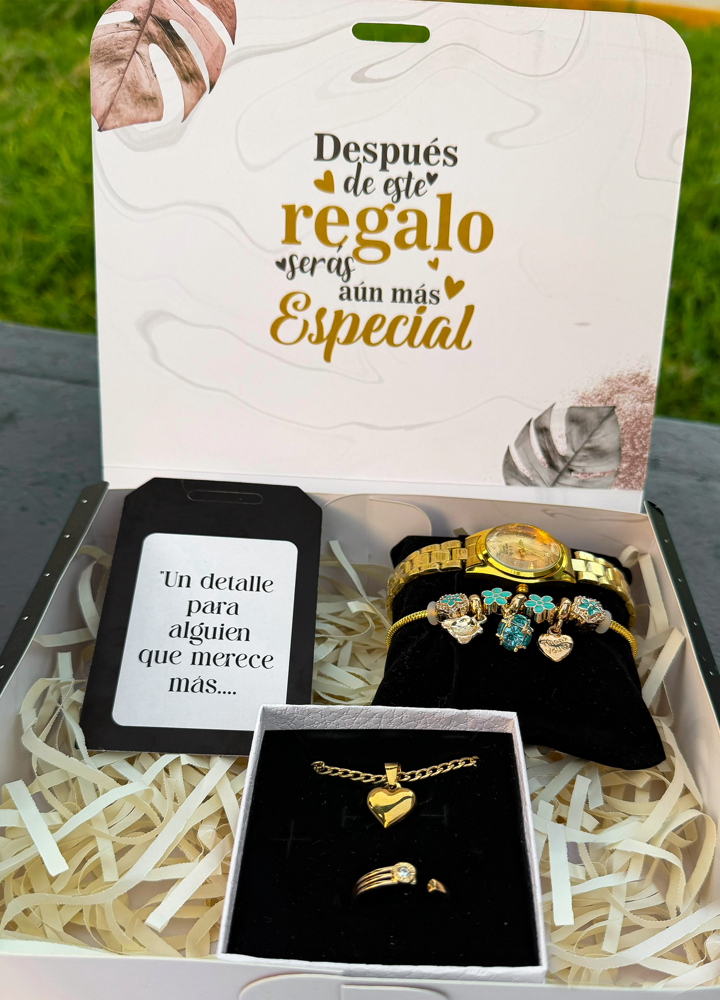 Kit Corazón Dorado 4 en 1