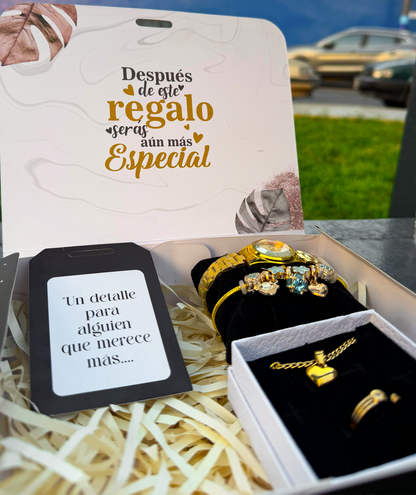 Kit Corazón Dorado 4 en 1